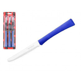 Набор ножей столовых, 3шт., серия INOVA D+, голубые сан марино, DI SOLLE