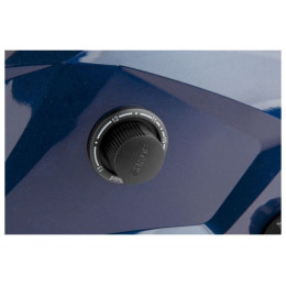 Щиток сварщика с самозатемняющимся светофильтром Solaris ASF650Х (синий металлик)