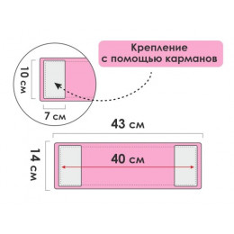Сменная насадка для швабры из шенилла, фуксия, PERFECTO LINEA