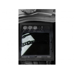 Щиток сварщика с самозатемняющимся светофильтром Solaris ASF820X (серый металлик)