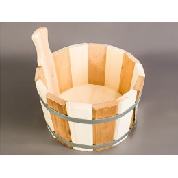 Ушат 5л "Zebra" термо, ТМ "Бацькина баня"