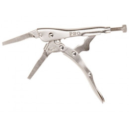 Зажим с фиксатором 165мм удлиненные губки PRO STARTUL (PRO-6053-01)