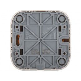 Выключатель 2 клав. (открытый, 10А) бежевый, Bailly, LEIDEN ELECTRIC