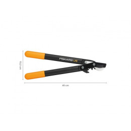 Сучкорез плоскостной L70 FISKARS PowerGear с загнутыми лезвиями малый