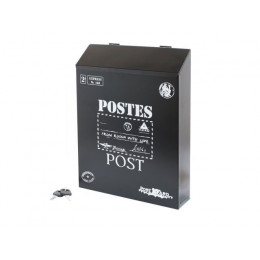 Ящик почтовый АЛЛЮР №3010 черный