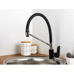 Смеситель для кухни D35-A, серия 290 черный, ECONOCE