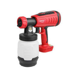 Аккум. краскораспылитель WORTEX CPS 1808 в кор. ALL1 XLT SOLO БЕСЩЁТ.ДВИГ., 18В, 1000 мл/мин, 0.8 л