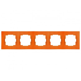 Рамка 5-ая горизонтальная оранжевая, RITA, MUTLUSAN