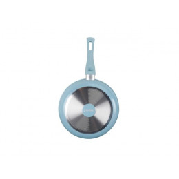Сковорода ф 24х5.5 см, алюм., антиприг. покр., серия Cook&Fun, голубая, PERFECTO LINEA