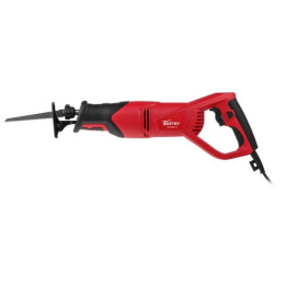 Сабельная пила WORTEX SR 1508-1 E в кор. + 2 пильных полотна 800 Вт, дер. 150 мм, ход 20 мм, рег.об.