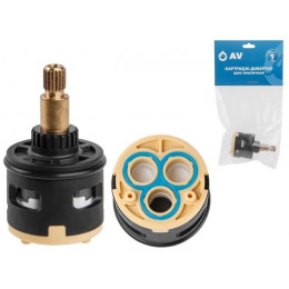 Картридж-дивертор D33 для смесителя, тип F, AV Engineering