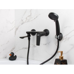 Смеситель для ванны D35-A черный, серия 800 ECONOCE