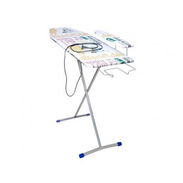 Доска гладильная Лина 4 (ДСП 1120 х 345), подрукавник, подставка п/утюг, удлинит, NIKA