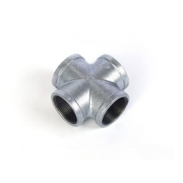 Крестовина 1 1/4" чугун оцинк., AV Engineering