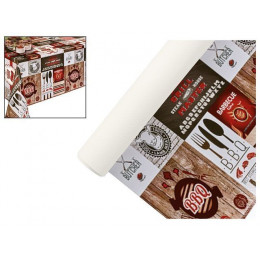 Клеенка столовая, нетканая основа с ПВХ покр., коллекция "DECO", 1 м.пог., PERFECTO LINEA