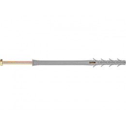 Дюбель рамный(фасадный) TSX-S 10х200 мм нейлон, потай, с шурупом (25 шт в уп.) ТК