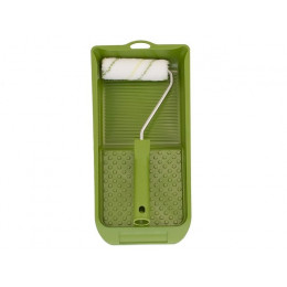 Набор малярного инструмента валик микрофибра 100мм, ванночка COLOR EXPERT