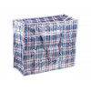 Сумка хозяйственная на молнии, в клетку, 60х50х25 см, PERFECTO LINEA