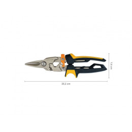 Ножницы для металла прямые PowerGear FISKARS
