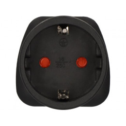 Переходник на европейскую вилку с английской розетки 1508533 Brennenstuhl