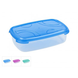 Контейнер пласт. прямоуг. 3 л, с крышкой, Frigo Plus, DRINA