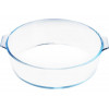Форма из жаропрочного стекла, 1.6 л, круглая, 230х210х60 мм, PERFECTO LINEA