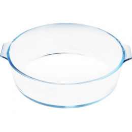Форма из жаропрочного стекла, 1.6 л, круглая, 230х210х60 мм, PERFECTO LINEA