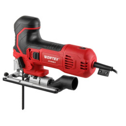 Лобзик электрический WORTEX JS 9008 E в кор. 750 Вт, 800-3000 ход/мин, пропил до 90 мм, грибов. рук.