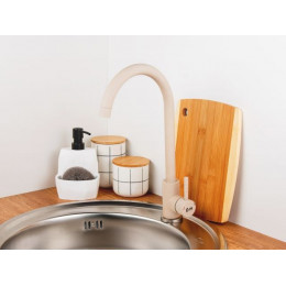 Смеситель для кухни (SUS 304) D35, серия ZAR гранит AV Engineering