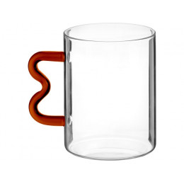 Кружка стеклянная, 580 мл, серия Jelly, PERFECTO LINEA
