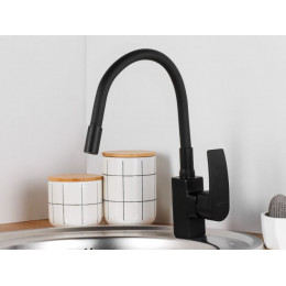 Смеситель для кухни D35-A, серия 270 черный, ECONOCE