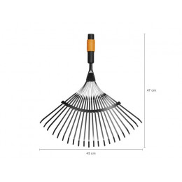 Грабли веерные мет. для листьев QuikFit FISKARS