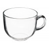 Кружка-бульонница стеклянная, 400 мл, Clear, PERFECTO LINEA