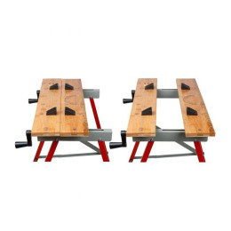 Верстак складной WORTEX WB 5678 БАМБУК, 560x620x780 мм