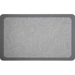 Коврик влаговпитывающий, 50х80 см, серия DIATOMITE, grey abstract, PERFECTO LINEA