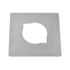 Рамка 1-местная декоративная светло-серая BYLECTRICA