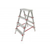Лестница-стремянка алюм. двухсторонняя 88 см 4 ступ. 3,4кг PRO STARTUL (ST9941-04)