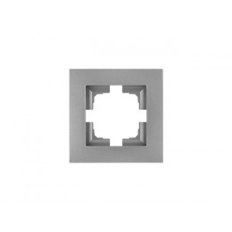 Рамка 1-местная серебро, Стиль новый, Bylectrica