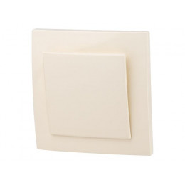 Выключатель 1 клав. (cкрытый, 6А) бежевый, Стандарт, Юпитер