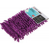 Сменная насадка для швабры из шенилла, фиолетовая, PERFECTO LINEA