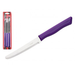 Набор ножей столовых, 3шт., серия PARATY, фиолетовые, DI SOLLE