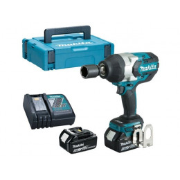 Аккум. ударный гайковерт MAKITA LXT DTW 1001 RTJ в кейсе