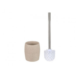 Ершик с подставкой YELLOWSTONE, бежевый, PERFECTO LINEA