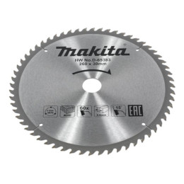 Диск пильный 260х30х2,6 мм 60 зуб. по дереву  MAKITA