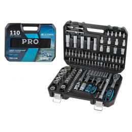 Набор головок и бит 110пр. 1/4",1/2" PRO STARTUL LE MANS (PRO-110L)