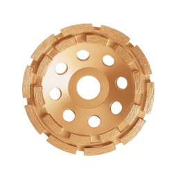 Алмазная чашка 125х22 мм по бетону двухрядная MAKITA