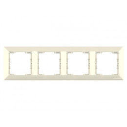 Рамка 4-ая горизонтальная кремовая, DARIA, MUTLUSAN