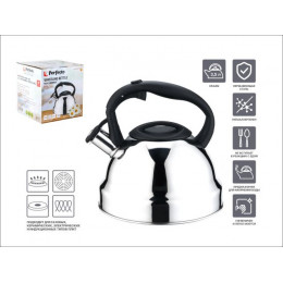 Чайник со свистком, нержавеющая сталь, 3.5 л, Rich Camomile, PERFECTO LINEA