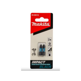 Насадка Impact Black PH2 2 шт, 25 мм, C-form Makita B-63616