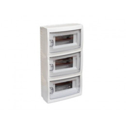 Бокс пласт. 36 модулей наружный с крышкой IP 40, BYLECTRICA